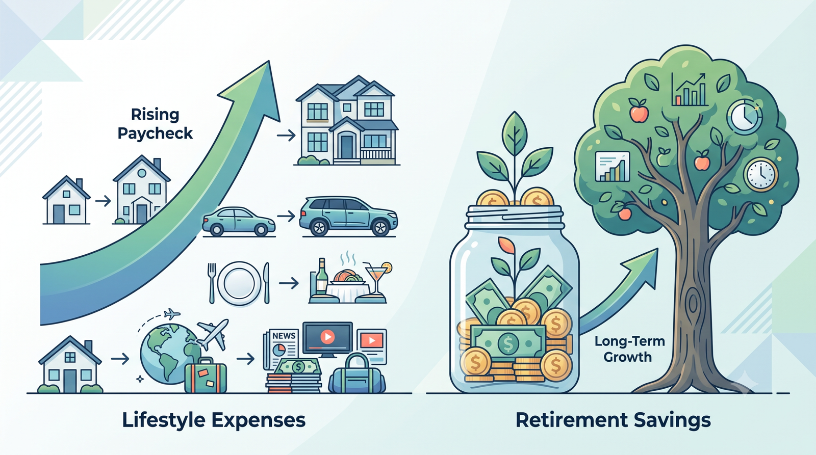 Lifestyle Creep and Retirement: Why Raises Do Not Always Mean More Savings